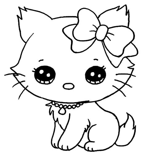 Charmmy Kitty Coloring Pages Printable for Free Download