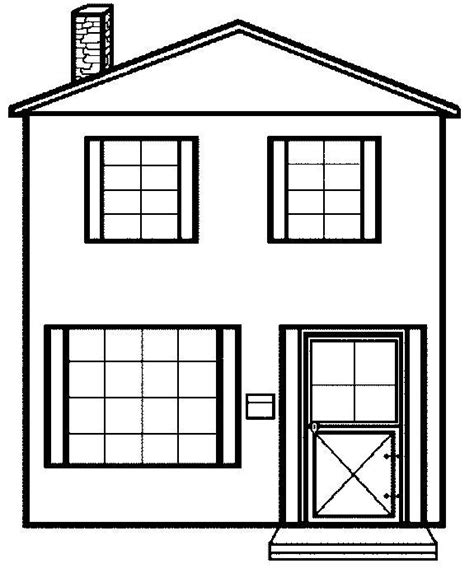 Printable Coloring Pages House