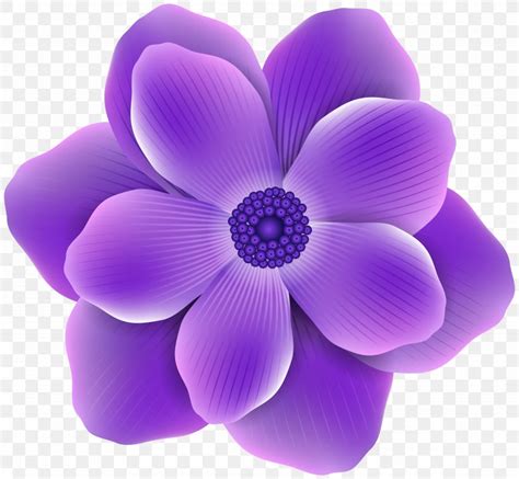 Purple Flower Clip Art, PNG, 5000x4619px, Flower, Anemone, Art, Color, Flowering Plant Download Free