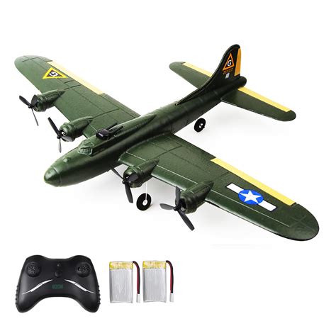 Buy Epipgale B-17 RC Plane Ready to Fly, Easy to Fly RC Glider for Kids & Beginners, Hobby ...