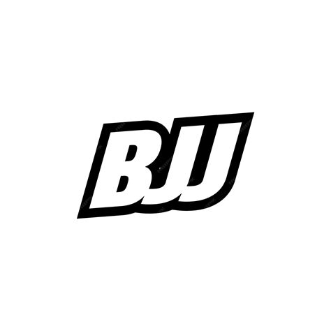 Premium Vector | Bjj vector logo. brazilian jiu-jitsu sticker vector. bjj wordmark for t-shirt