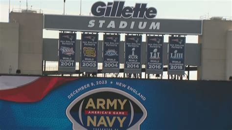 Army-Navy game set to kick off for the first time in New England