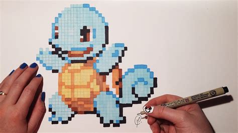 Pokemon Pixel Art Squirtle