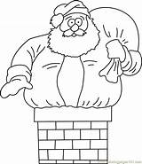 Chimney Coloring Pages sketch template