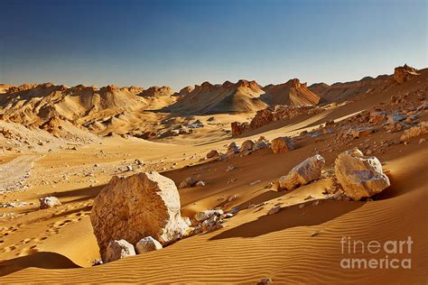 Expressive Landscape With Mountains In Egyptian Desert Photograph by Juergen Ritterbach