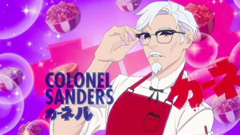 colonel sanders anime opening - YouTube