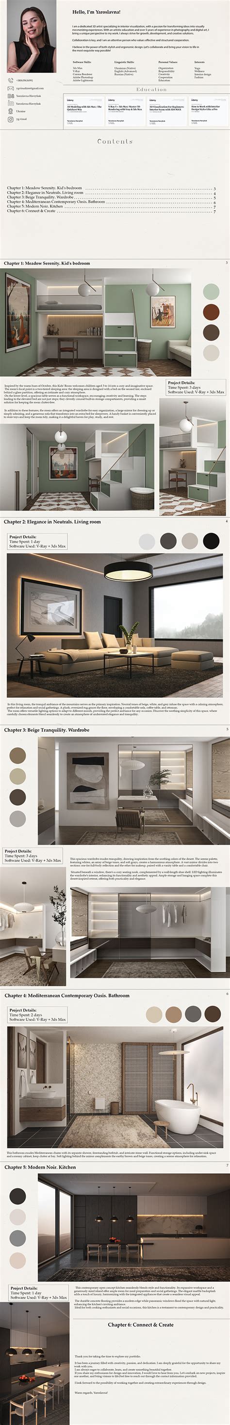 3d visualization | interior design | my portfolio :: Behance