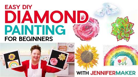 How to Do Diamond Painting for Beginners - Step by Step with 4 Free ...