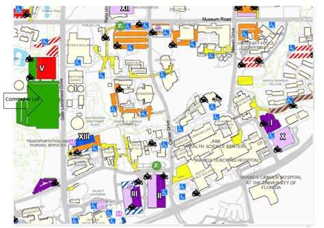 Exploring University Of Florida Campus Map - 2023 Calendar Printable