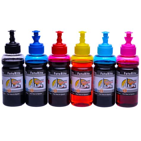 Cheap Multipack dye ink refill replaces Epson L805