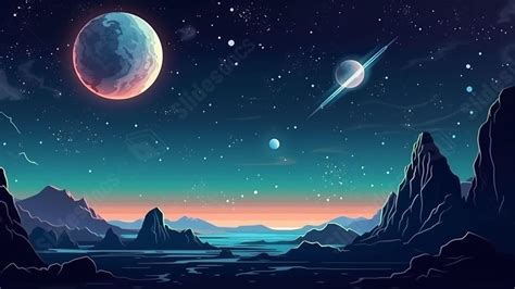 Game Outer Space Galaxy Powerpoint Background For Free Download - Slidesdocs