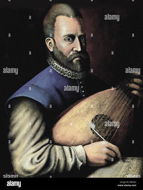 Portrait of the Composer John Dowland (1563-1626). Museum: Scientific Music Library of the N. A ...