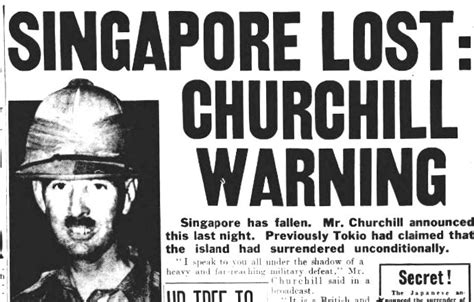 The British Newspaper Archive Blog Remembering the fall of Singapore | The British Newspaper ...