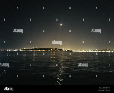 istanbul bosphorus night serenity Stock Photo - Alamy