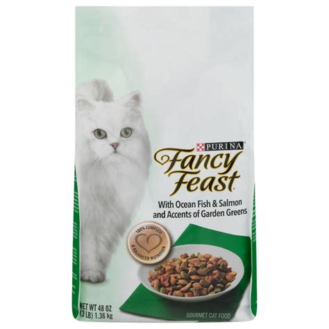 Save on Fancy Feast Dry Cat Food Ocean Fish Salmon & Garden Greens Order Online Delivery | Giant