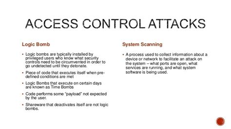 Access control attacks