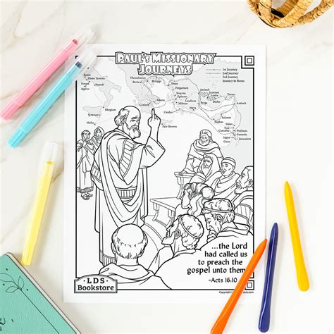 Paul S Second Missionary Journey Coloring Pages Missi - vrogue.co