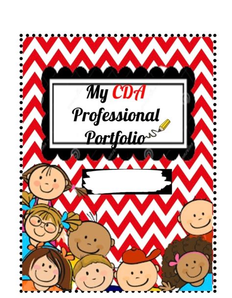 Free Printable Teacher Cda Portfolio Cover Template