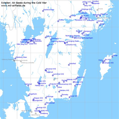 Air Bases in Sweden - Military Airfield Directory