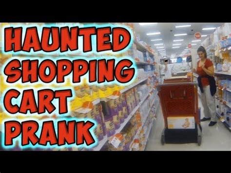 Haunted Shopping Cart Prank | Pranks, Funny office pranks, Funniest pranks