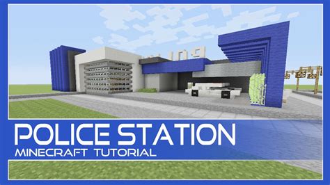 Police Station Tutorial Minecraft Xbox/Playstation/PE/PC/Wii U - YouTube