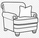 Armchair Coloring Sheet sketch template