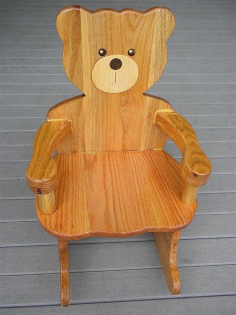 plans for Teddy Bear Rocking Chair Plan - Rated 4 Stars | Do it yourself | Pinterest | Rocking ...