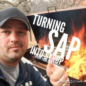 Turning Sap into Syrup | DIY Maple Syrup – Dan330