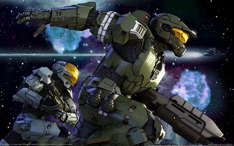 Halo Space Battle Wallpaper - WallpaperSafari