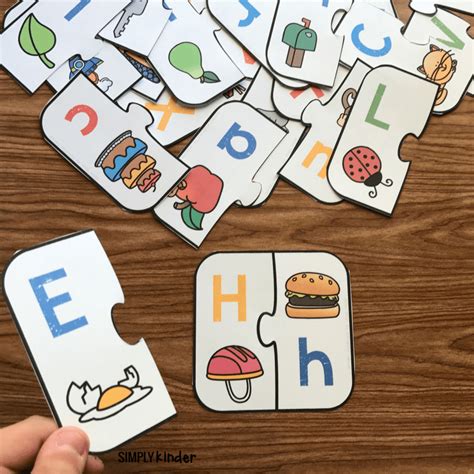 Free Printable Letter Matching Game - Simply Kinder