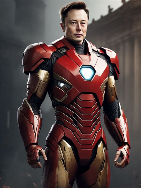 Lumenor AI Image Generation - elon musk in the iron man suit from the ...