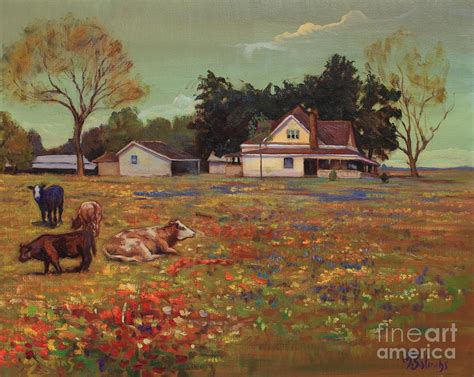 Old Mazoch Farm Painting by Maris Salmins - Pixels