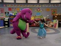 Barney dances with Min by BarneyisFridays101 on DeviantArt