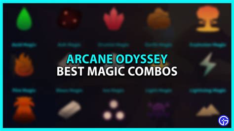 Best Arcane Odyssey Magic Combos - Gamer Tweak