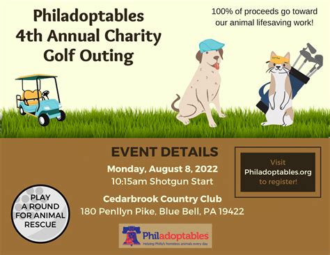 4th Annual Charity Golf Outing – Sponsors Needed!