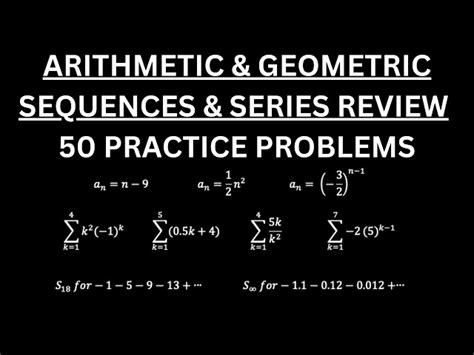 Free arithmetic and geometric sequence problems, Download Free arithmetic and geometric sequence ...