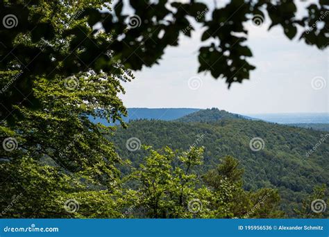 Beatiful Landscape of the PfÃ¤lzer Wald Hills and the Dahner Rock ...