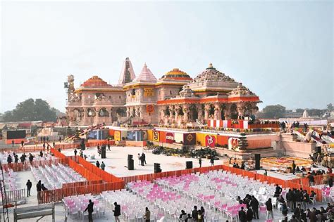 Ram temple consecration ceremony: All roads lead to Ayodhya today ...