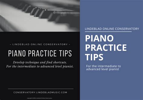 Piano Practice Tips