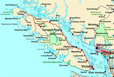 Vancouver island map | Vancouver island map, Vancouver island, Victoria ...