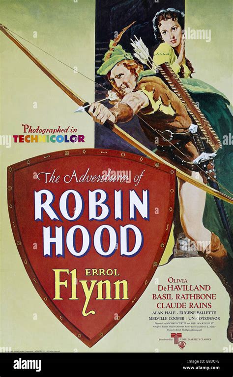 The Adventures of Robin Hood Year : 1938 USA Errol Flynn Director ...