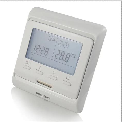 220V LCD Programmable Electric Digital Floor Heating Room Air ...