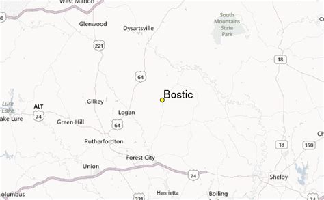 Bostic Weather Station Record - Historical weather for Bostic, North ...