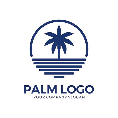 Premium Vector | Palm logo design inspiration