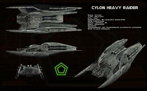 Cylon Heavy Raider ortho by unusualsuspex on DeviantArt Kampfstern ...