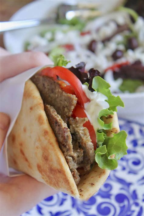 Homemade Greek Gyros with Tzatziki Sauce Recipe - Christina's Cucina