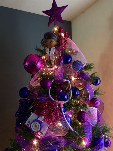 Doc Mcstuffins Doc Mcstuffins, Christmas Tree, Holiday Decor, Home Decor, Teal Christmas Tree ...