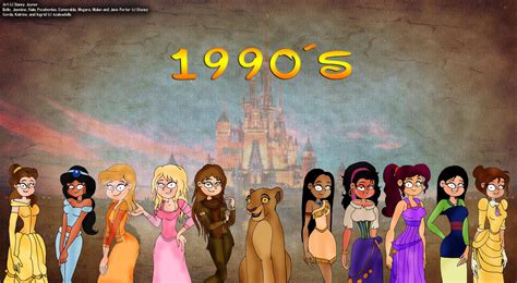 Disney Girls of the 1990s by RDJ1995 on DeviantArt