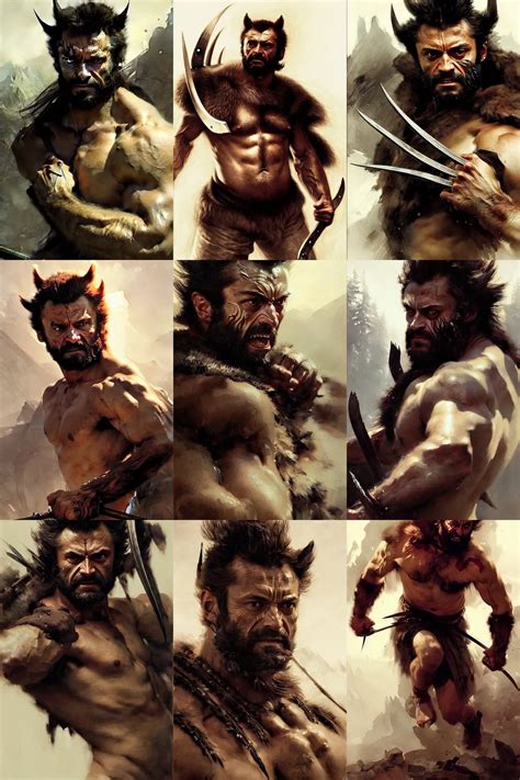 professional portrait of berserker wolverine, detailed | Stable Diffusion