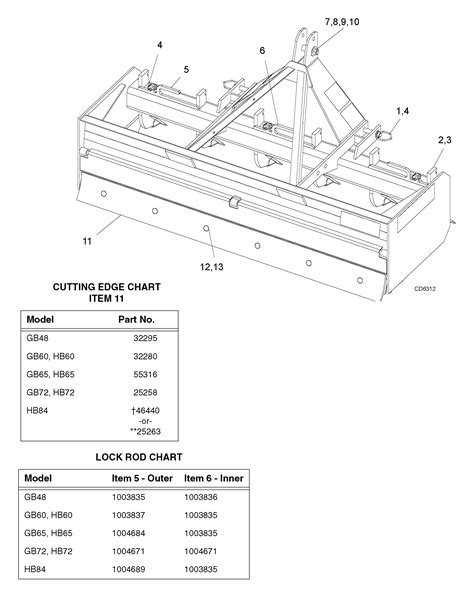 WOODS HB72 BOX SCRAPER BOX SCRAPER BOX SCRAPERS ASSEMBLY OEM PARTS | Buy Direct | Order Online ...